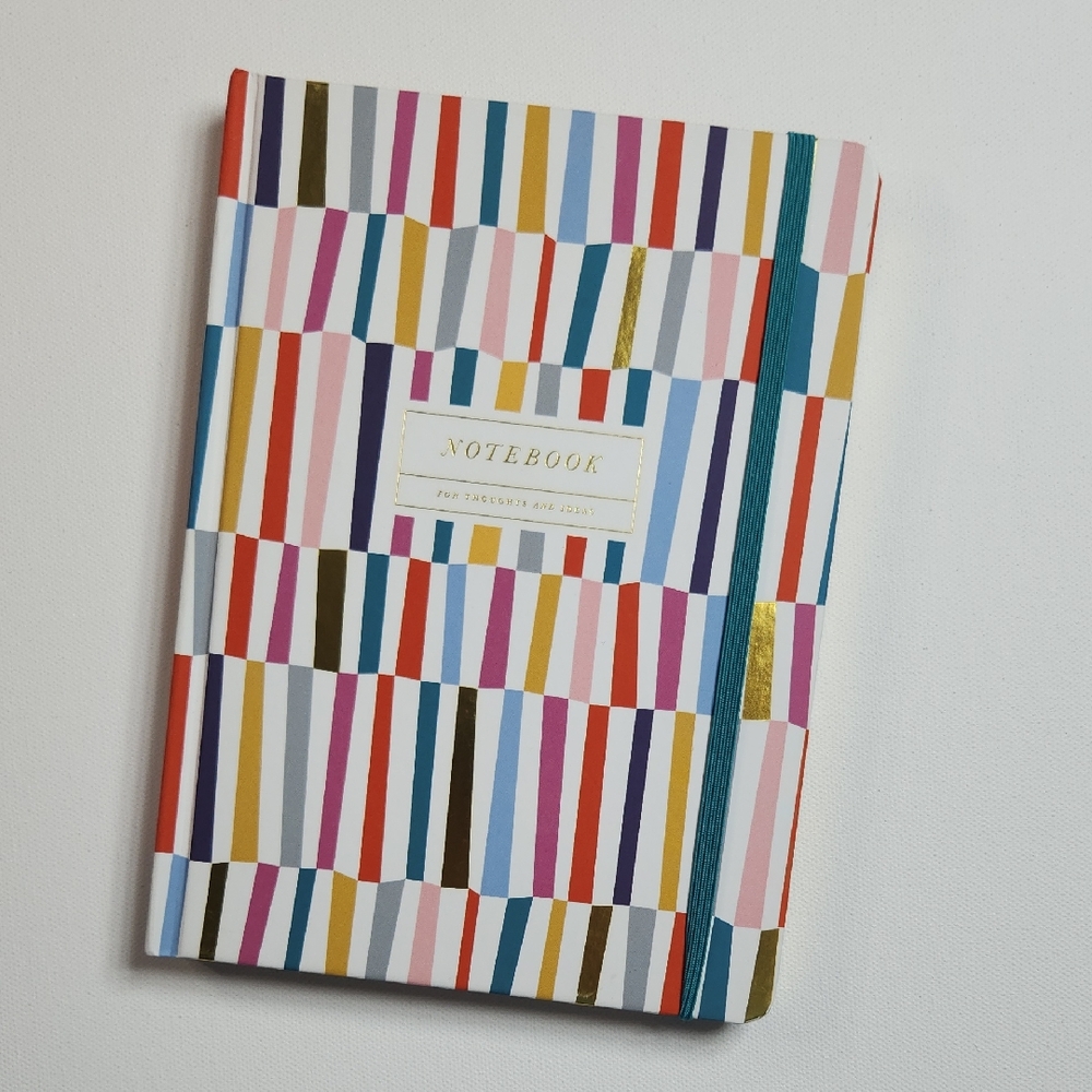 Threshold Colorful Striped Journal 120 Pages